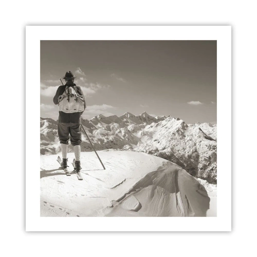 Poster - E i monti sono immutabili - 50x50 cm