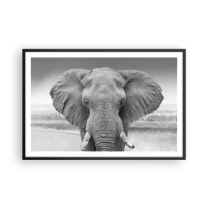 Poster in cornice nera - Benvenuti nel mio mondo - 91x61 cm