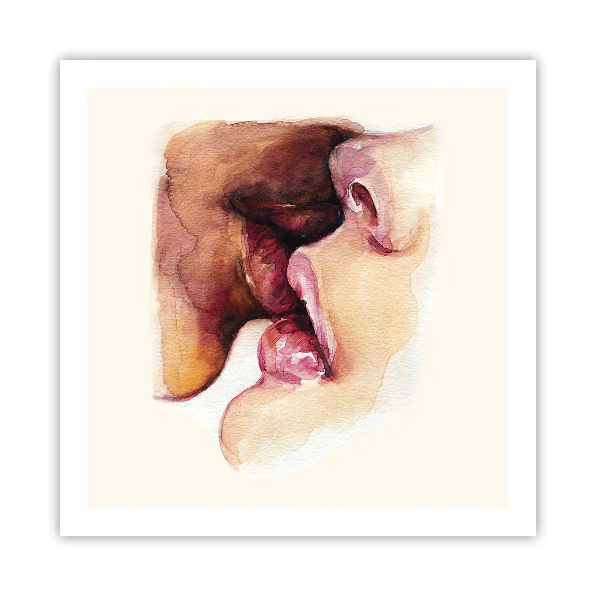 Poster - Come notte e giorno, terra e cielo - 60x60 cm