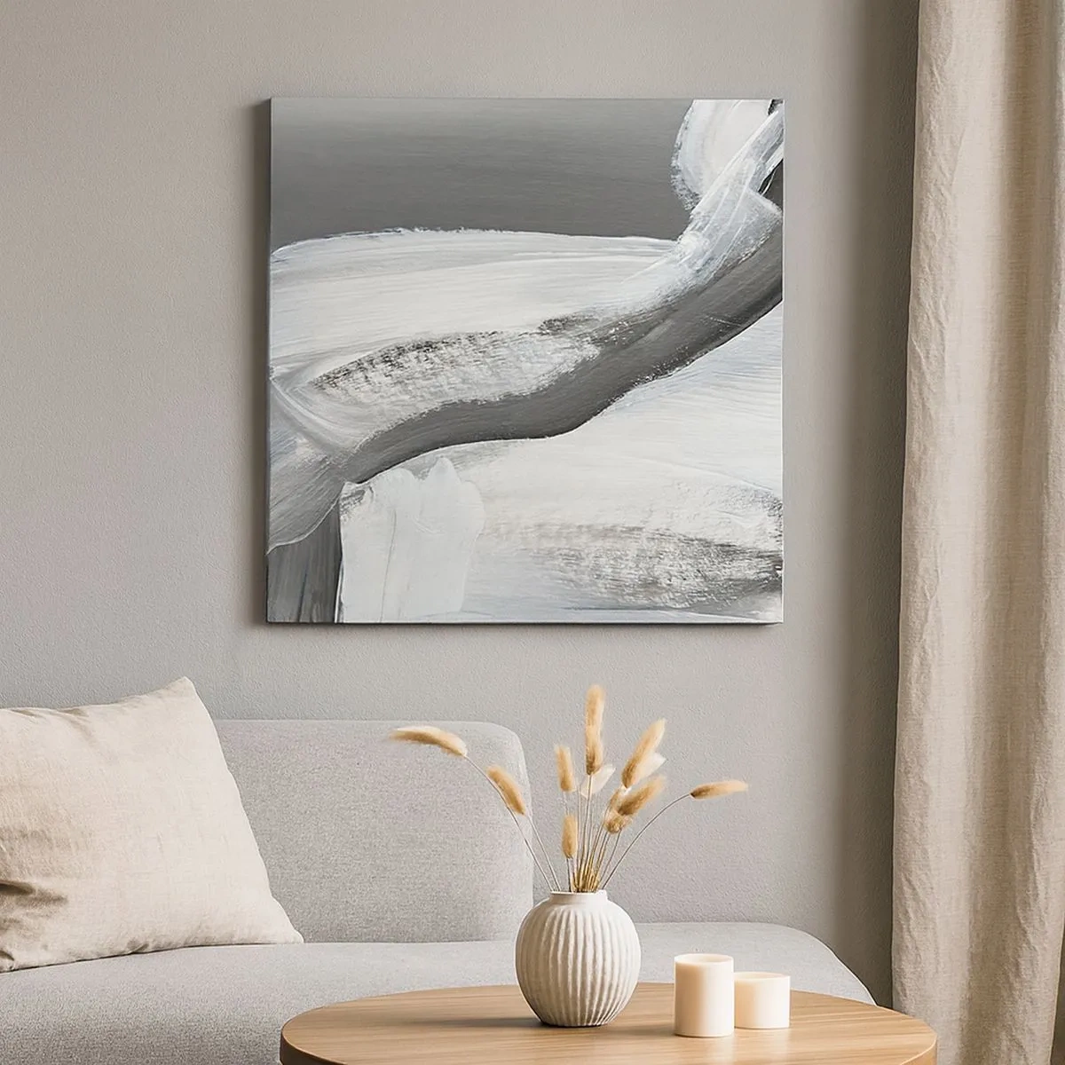 Quadro su tela - Stampe su Tela - Movimento deciso - 30x30 cm