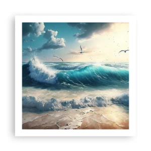 Poster - Mormora solo per te - 60x60 cm