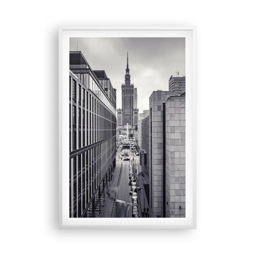 Poster in cornice bianca - La valle di Varsavia - 61x91 cm
