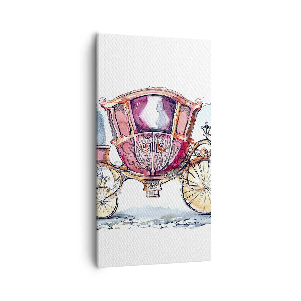 Quadro su tela - Stampe su Tela - Al matrimonio o al ballo? - 55x100 cm