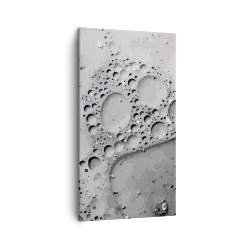 Quadro su tela - Stampe su Tela - Tracce di schiuma - 45x80 cm