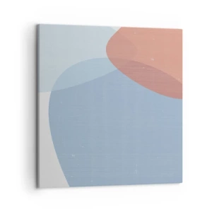 Quadro su tela - Stampe su Tela - Legami pastello - 50x50 cm