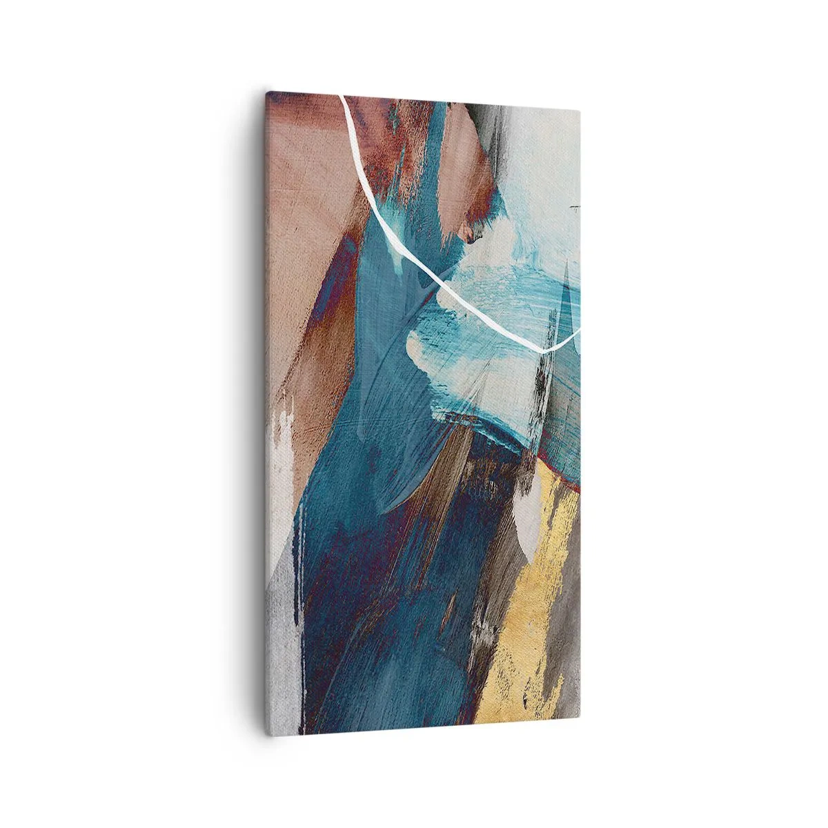 Quadro su tela - Stampe su Tela - Con forza ed energia - 55x100 cm