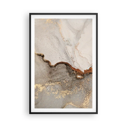 Poster in cornice nera - Ai confini del colore - 61x91 cm