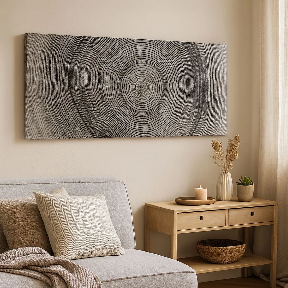 Quadro su tela - Stampe su Tela - I segni del tempo - 100x40 cm