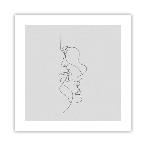 Poster - Il calore dei desideri malinconici - 40x40 cm