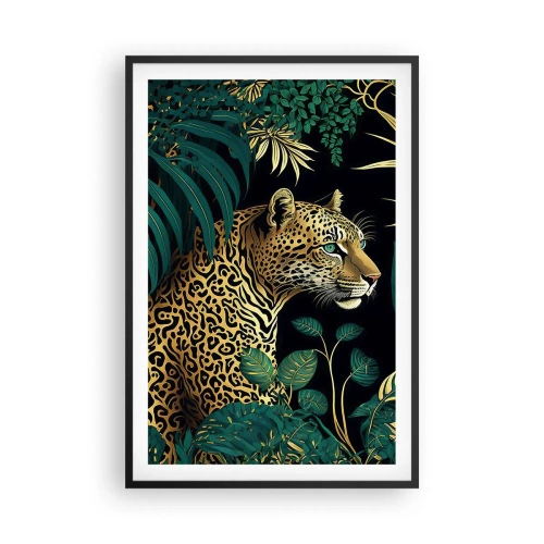Poster in cornice nera - Il signore della giungla - 61x91 cm