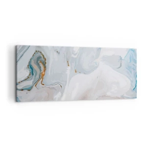 Quadro su tela - Stampe su Tela - Bianchi sovrapposti - 100x40 cm