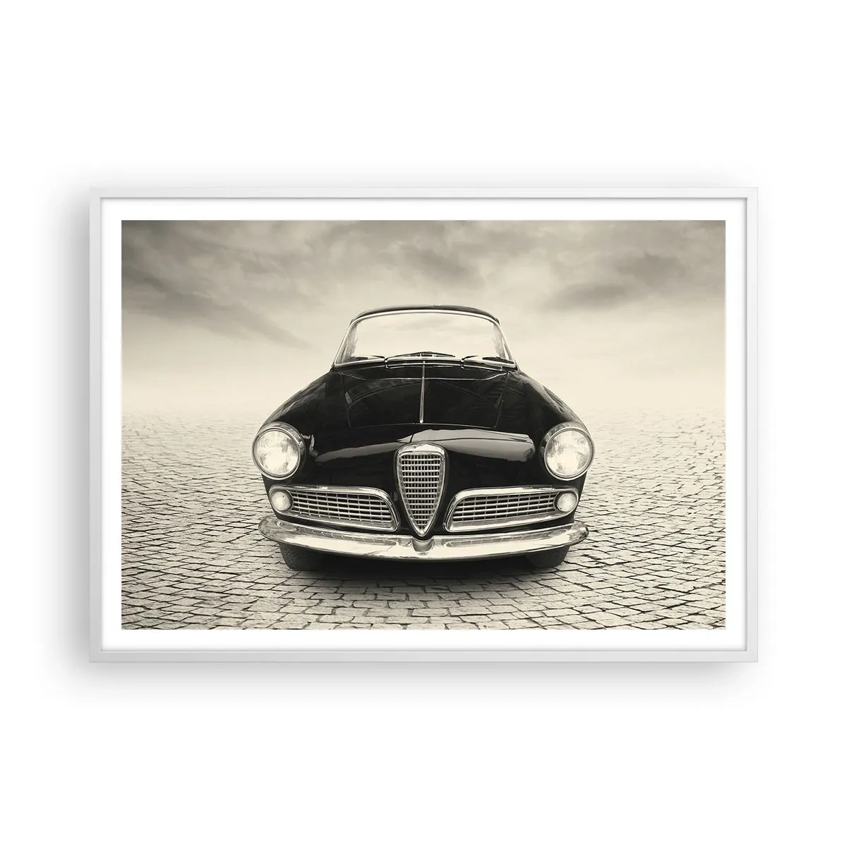 Poster in cornice bianca - Come non amarmi? - 100x70 cm