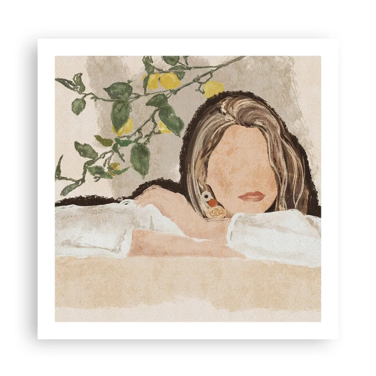 Poster - Bellezza del sud - 60x60 cm