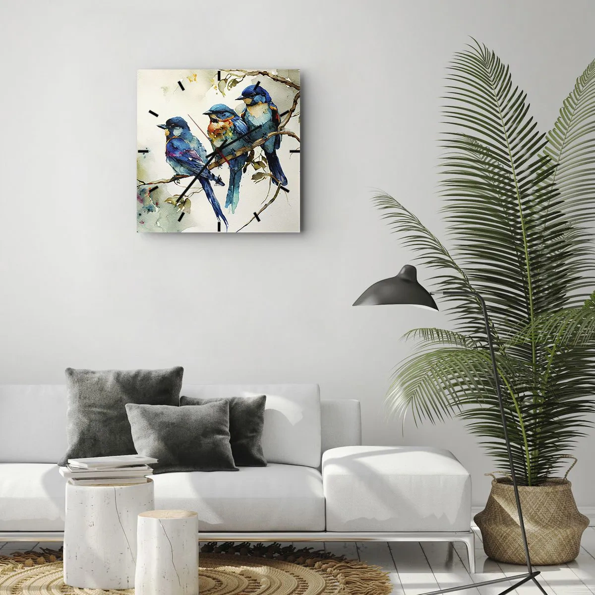 Orologio da parete - Orologio in Vetro - Si è offeso? - 40x40 cm