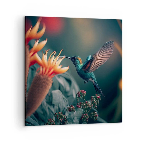 Quadro su tela - Stampe su Tela - Una vita davvero a colori - 60x60 cm