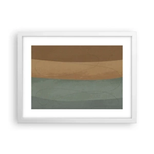 Poster in cornice bianca - Composizione orizzontale - 40x30 cm