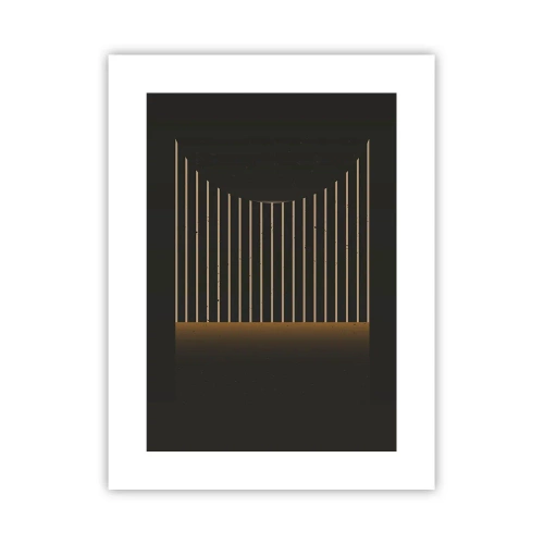 Poster - Esaminare l'oscurità - 30x40 cm