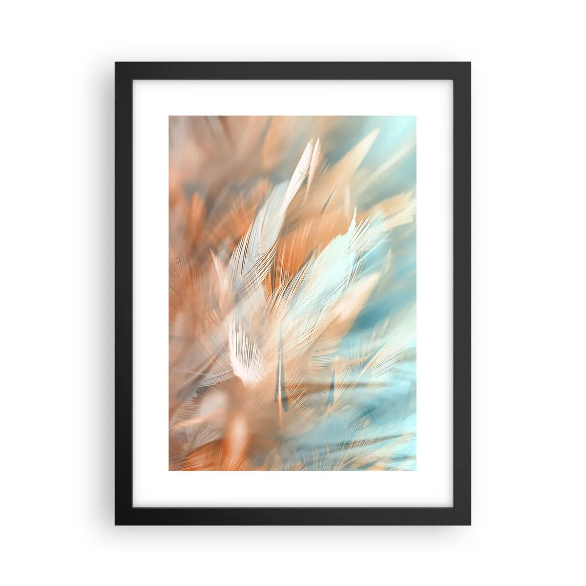Poster in cornice nera - Nel paese della mitezza - 30x40 cm