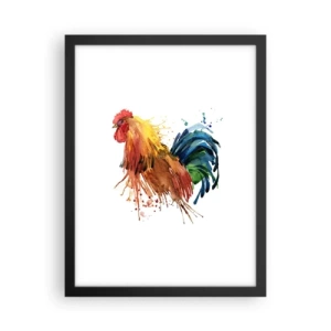 Poster in cornice nera - Abito reale, orgoglio reale - 30x40 cm