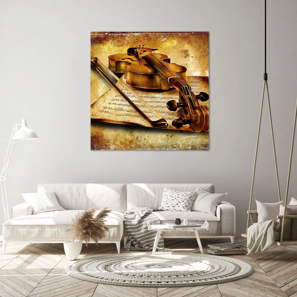 Quadro su tela - Stampe su Tela - Ci vuole subito un virtuoso - 30x30 cm