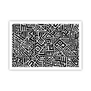 Poster - Composizione precolombiana - 91x61 cm