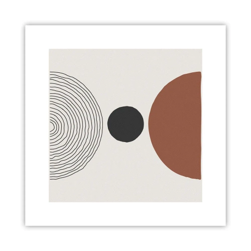 Poster - Al centro dell'attenzione - 30x30 cm