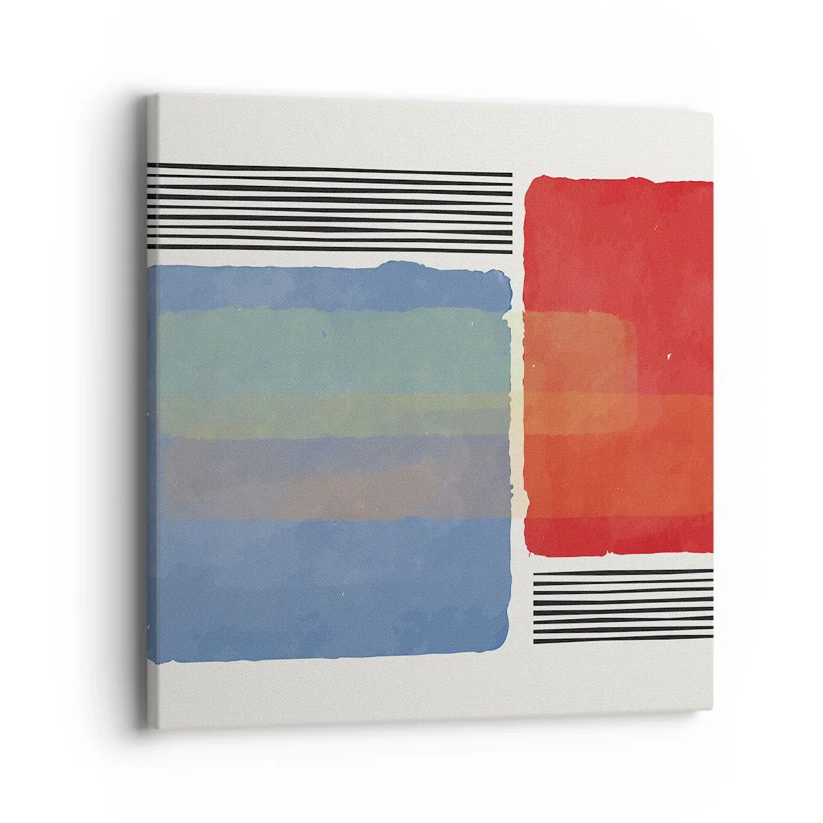 Quadro su tela - Stampe su Tela - Spirito e lettera della geometria - 40x40 cm