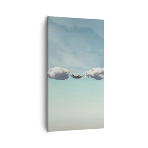 Quadro su tela - Stampe su Tela - La felicità del momento - 55x100 cm