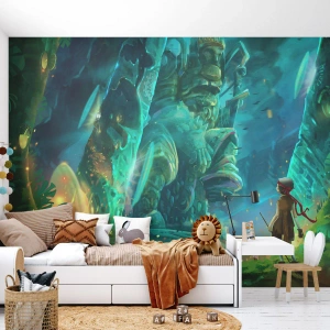 Fotomurali Premium Canvas - Dal grande Libro delle Fiabe - Fantasia, Fiaba per bambini, Fiaba - 350x256 cm