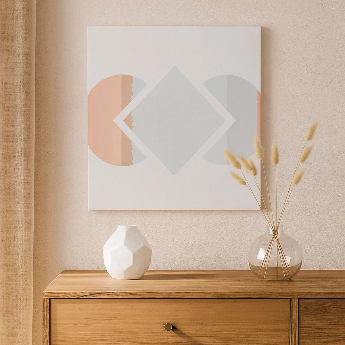 Quadro su tela - Stampe su Tela - La situazione è chiara - 30x30 cm