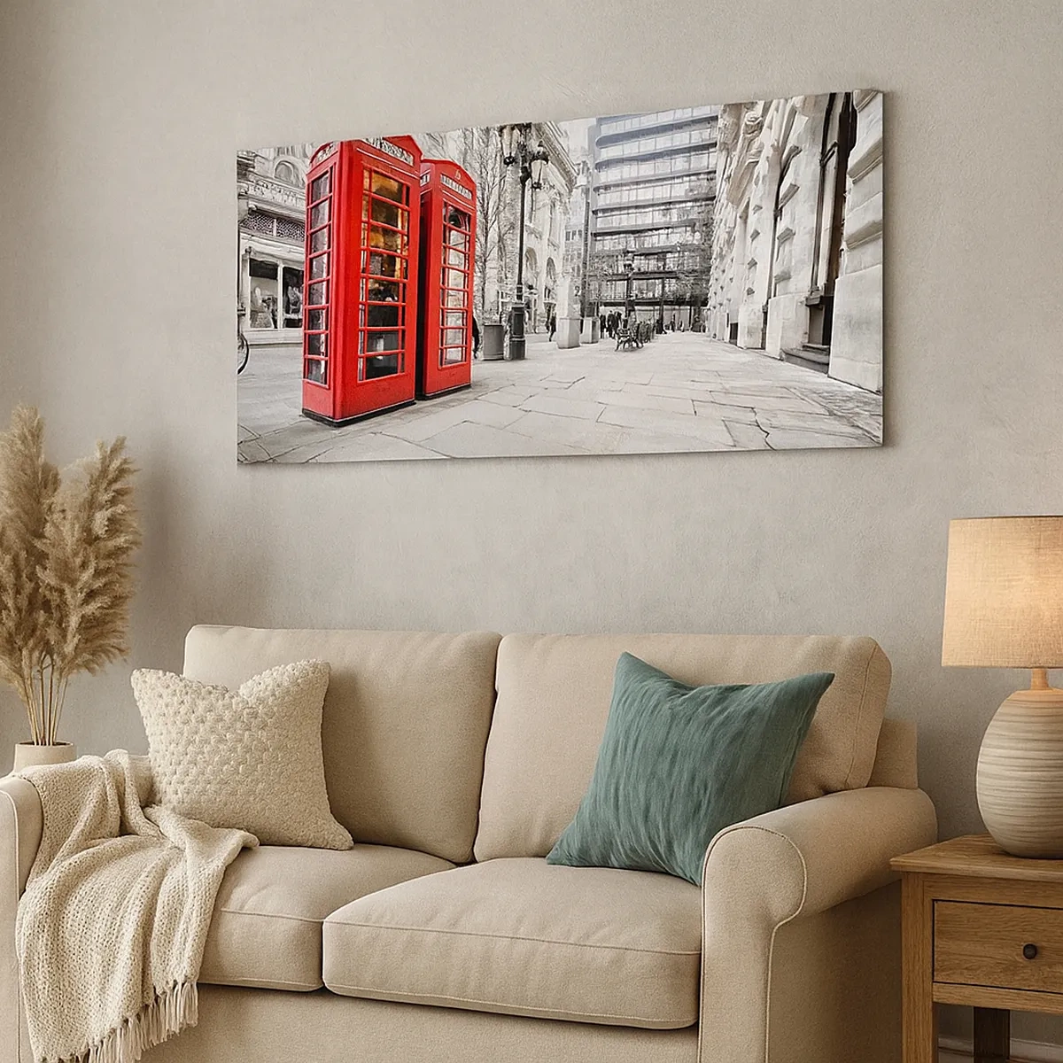 Quadro su tela - Stampe su Tela - Welcome to London - 30x30 cm