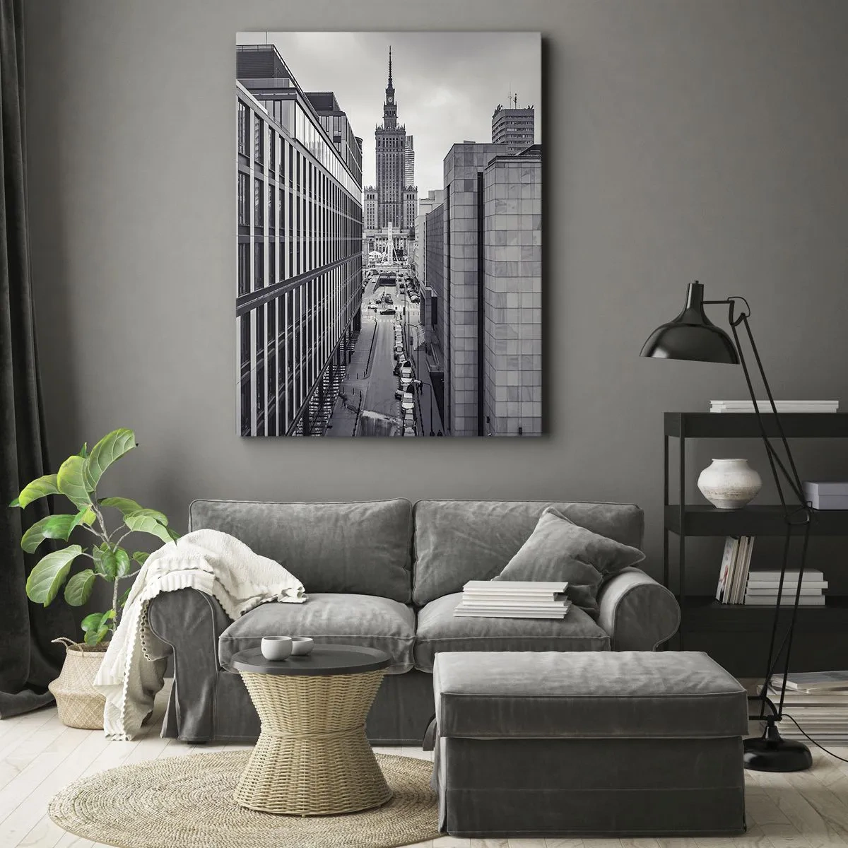 Quadro su tela - Stampe su Tela - La valle di Varsavia - 45x80 cm