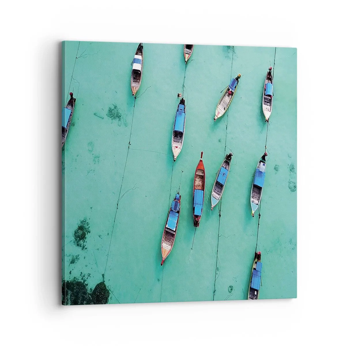 Quadro su tela - Stampe su Tela - In gioiosa attesa - 70x70 cm