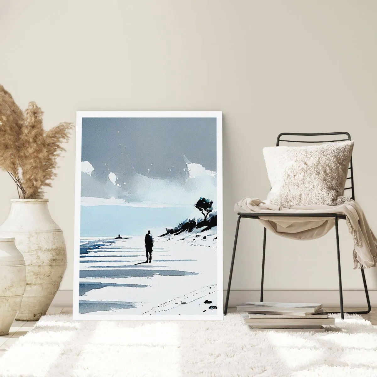 Poster - Solo con se stesso - 40x50 cm