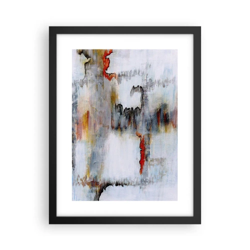 Poster in cornice nera - Scritto sull'acqua - 30x40 cm