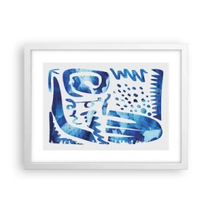 Poster in cornice bianca - Ritorno alle radici - 40x30 cm