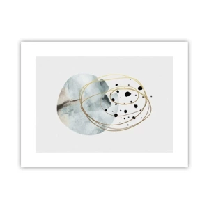 Poster - Nell'abbraccio dello spazio - 40x30 cm