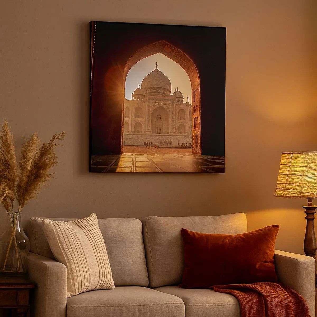 Quadro su tela - Stampe su Tela - Monumento all'amore ultraterreno - 30x30 cm