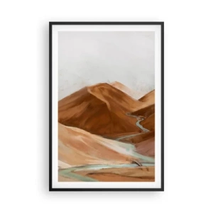 Poster in cornice nera - Fino alla fonte - 61x91 cm