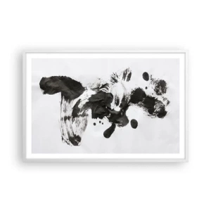 Poster in cornice bianca - C'è un senso nella follia? - 91x61 cm