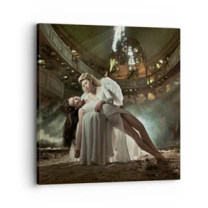 Quadro su tela - Stampe su Tela - Lo spirito dell'antico teatro - 30x30 cm