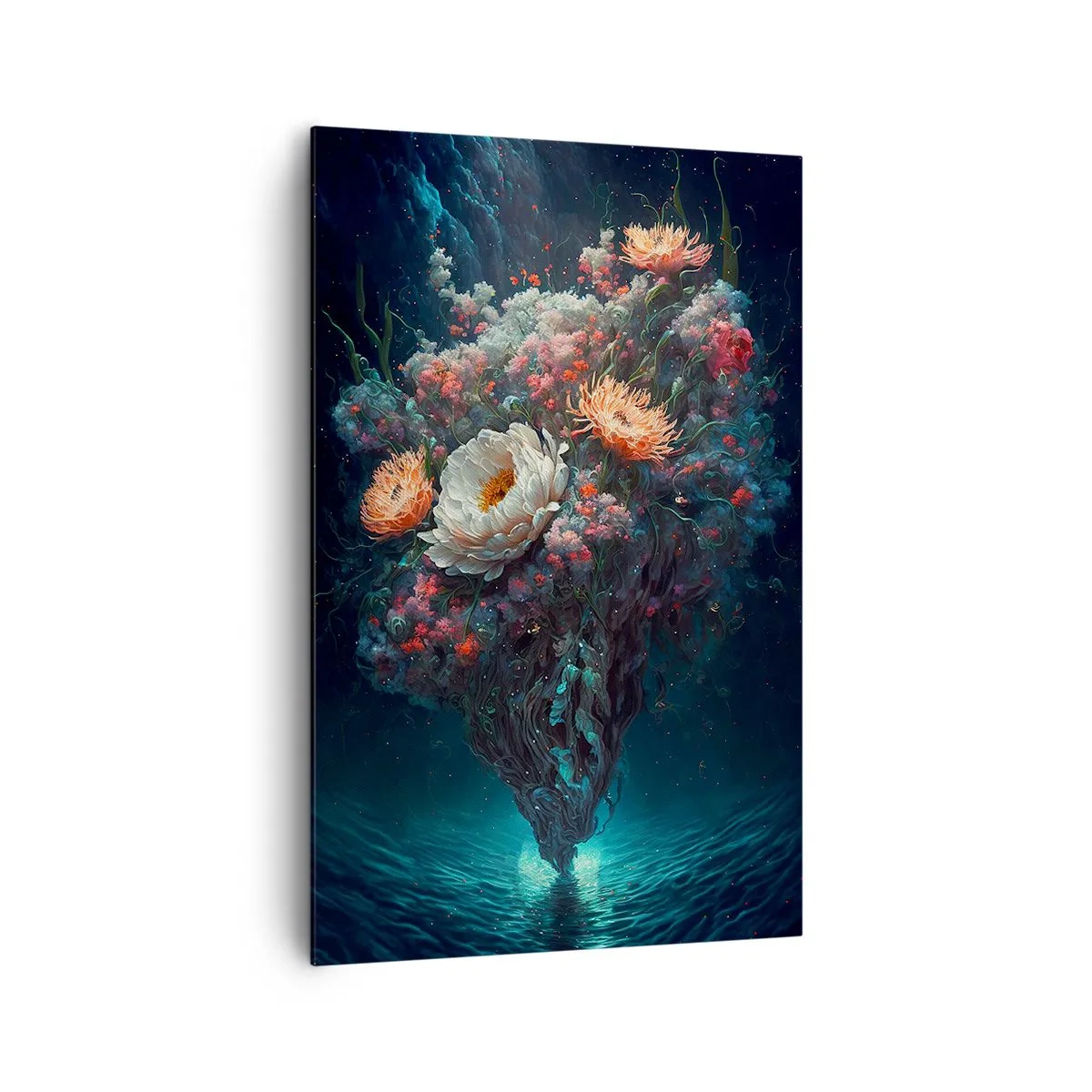 Quadro su tela - Stampe su Tela - Uno strano giardino - 80x120 cm