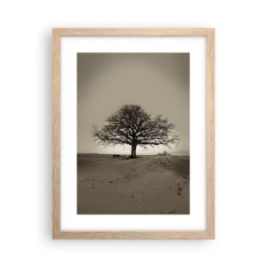 Poster in cornice rovere chiaro - Da qui all'eternità - 30x40 cm