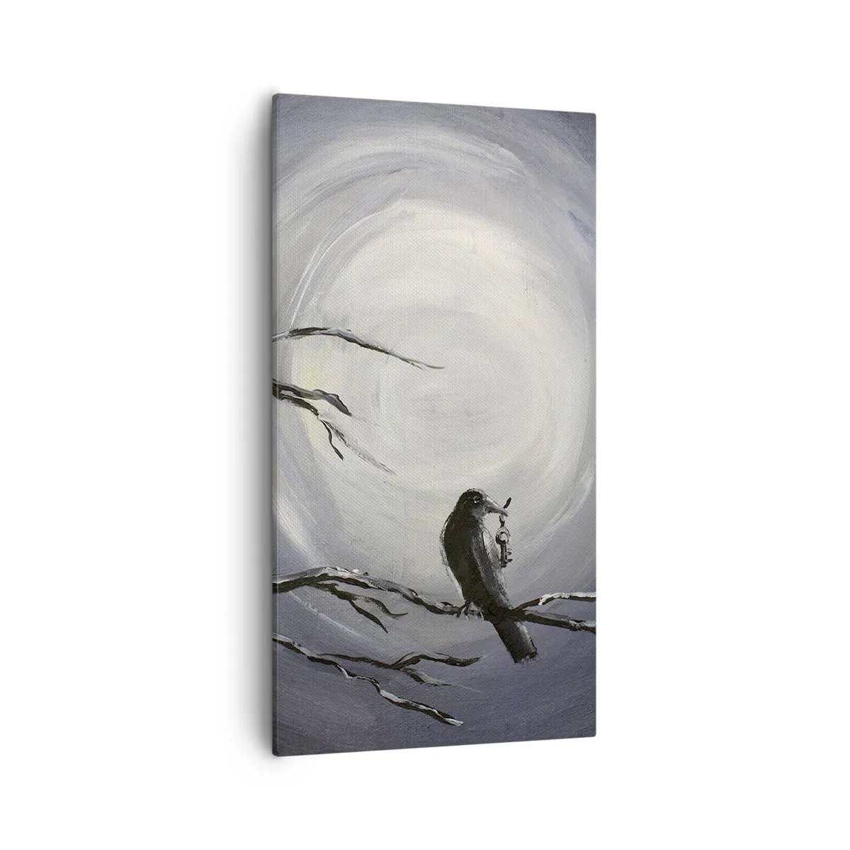 Quadro su tela - Stampe su Tela - Chiave di una notte misteriosa - 55x100 cm