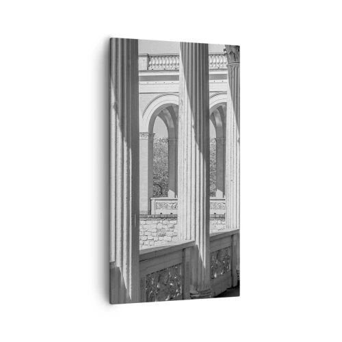 Quadro su tela - Stampe su Tela - Portico soleggiato - 55x100 cm