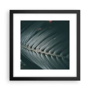 Poster in cornice nera - La precisione della natura - 30x30 cm