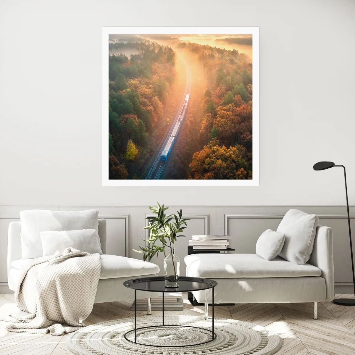 Poster - Viaggio autunnale - 40x40 cm