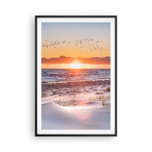 Poster in cornice nera - Paesaggio orizzontale - 61x91 cm