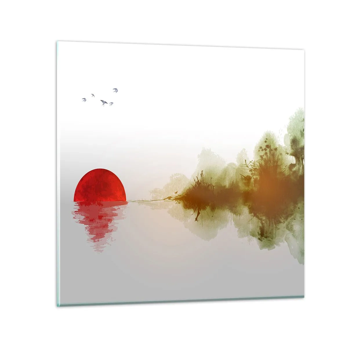 Quadro su vetro - Promessa di pace - 70x70 cm