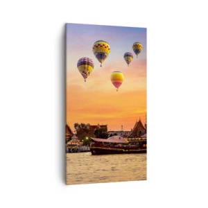 Quadro su tela - Stampe su Tela - Qui nascono le favole - 45x80 cm